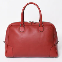 Load image into Gallery viewer, 極美品 LOEWE ロエベ アマソナハンドバッグ レッド ハンドバッグ レザー シルバー金具 261409 4a001609