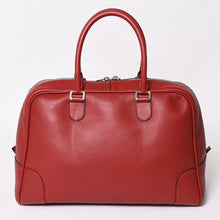 Load image into Gallery viewer, 極美品 LOEWE ロエベ アマソナハンドバッグ レッド ハンドバッグ レザー シルバー金具 261409 4a001609