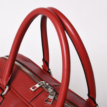 Load image into Gallery viewer, 極美品 LOEWE ロエベ アマソナハンドバッグ レッド ハンドバッグ レザー シルバー金具 261409 4a001609