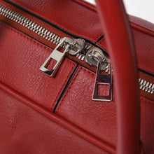 Load image into Gallery viewer, 極美品 LOEWE ロエベ アマソナハンドバッグ レッド ハンドバッグ レザー シルバー金具 261409 4a001609