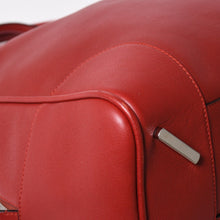 Load image into Gallery viewer, 極美品 LOEWE ロエベ アマソナハンドバッグ レッド ハンドバッグ レザー シルバー金具 261409 4a001609