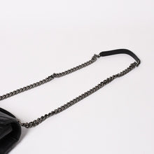 画像をギャラリービューアに読み込む, 極美品 SAINT LAURENT サンローラン カレッジ ショルダーバッグ ハンドバッグ 2way 428056 レザー ブラック シルバー金具 中古 4a003033