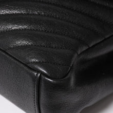 画像をギャラリービューアに読み込む, 極美品 SAINT LAURENT サンローラン カレッジ ショルダーバッグ ハンドバッグ 2way 428056 レザー ブラック シルバー金具 中古 4a003033