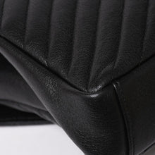 画像をギャラリービューアに読み込む, 極美品 SAINT LAURENT サンローラン カレッジ ショルダーバッグ ハンドバッグ 2way 428056 レザー ブラック シルバー金具 中古 4a003033