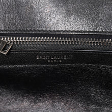 画像をギャラリービューアに読み込む, 極美品 SAINT LAURENT サンローラン カレッジ ショルダーバッグ ハンドバッグ 2way 428056 レザー ブラック シルバー金具 中古 4a003033
