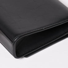 画像をギャラリービューアに読み込む, 極美品 SAINT LAURENT サンローラン ショルダーバッグ ゴールド ブラック YSLロゴ ゴールド金具 中古 4a002516