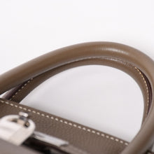 画像をギャラリービューアに読み込む, 極美品 HERMES エルメス Haut a Courroies オータクロア40 ハンドバッグ エトゥープ トリヨンクレマンス SV シルバー金具 T刻印 中古 4a003391