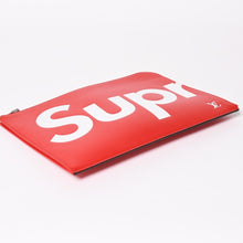 画像をギャラリービューアに読み込む, 極美品 LOUIS VUITTON SUPREME ルイヴィトン シュプリーム ポシェット ジュール GM エピ M67722 レッド シルバー金具 中古 4a002774
