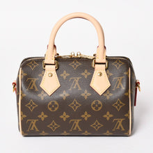 画像をギャラリービューアに読み込む, 未使用 LOUIS VUITTON ルイヴィトン ハンドバッグ スピーディバンドリエール 20 M46594 レザー PVC ブラウン ゴールド金具 中古 4a003240
