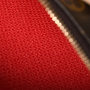 未使用 LOUIS VUITTON ルイヴィトン ハンドバッグ スピーディバンドリエール 20 M46594 レザー PVC ブラウン ゴールド金具 中古 4a003240