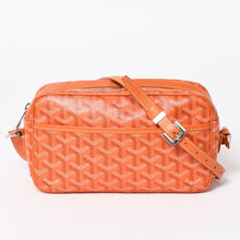 画像をギャラリービューアに読み込む, 極美品 GOYARD ゴヤール カップヴェールPM ショルダーバッグ オレンジ PVC レザー シルバー金具 中古 4a003213