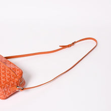 画像をギャラリービューアに読み込む, 極美品 GOYARD ゴヤール カップヴェールPM ショルダーバッグ オレンジ PVC レザー シルバー金具 中古 4a003213