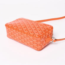 画像をギャラリービューアに読み込む, 極美品 GOYARD ゴヤール カップヴェールPM ショルダーバッグ オレンジ PVC レザー シルバー金具 中古 4a003213
