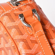 画像をギャラリービューアに読み込む, 極美品 GOYARD ゴヤール カップヴェールPM ショルダーバッグ オレンジ PVC レザー シルバー金具 中古 4a003213