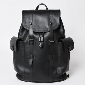 LOUIS VUITTON ルイヴィトン クリストファーPM リュック バックパック M50158 エピレザー ブラック シルバー金具 美品 中古 4a002456