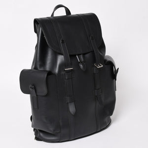 LOUIS VUITTON ルイヴィトン クリストファーPM リュック バックパック M50158 エピレザー ブラック シルバー金具 美品 中古 4a002456