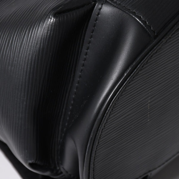 LOUIS VUITTON ルイヴィトン クリストファーPM リュック バックパック M50158 エピレザー ブラック シルバー金具 美品 中古 4a002456