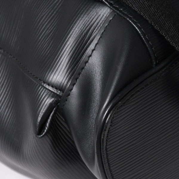 LOUIS VUITTON ルイヴィトン クリストファーPM リュック バックパック M50158 エピレザー ブラック シルバー金具 美品 中古 4a002456