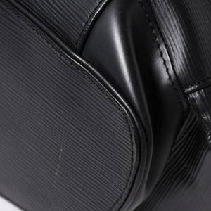 LOUIS VUITTON ルイヴィトン クリストファーPM リュック バックパック M50158 エピレザー ブラック シルバー金具 美品 中古 4a002456