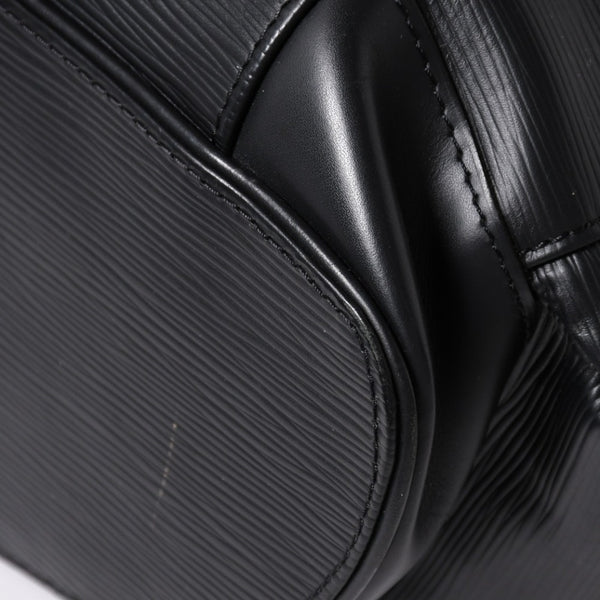 LOUIS VUITTON ルイヴィトン クリストファーPM リュック バックパック M50158 エピレザー ブラック シルバー金具 美品 中古 4a002456