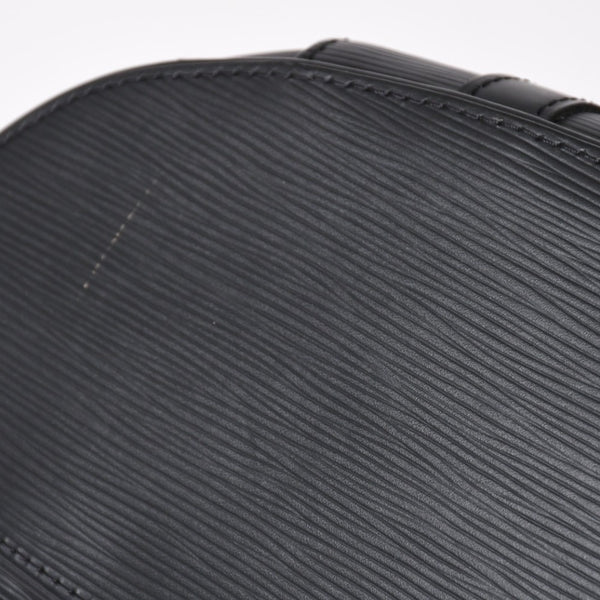 LOUIS VUITTON ルイヴィトン クリストファーPM リュック バックパック M50158 エピレザー ブラック シルバー金具 美品 中古 4a002456