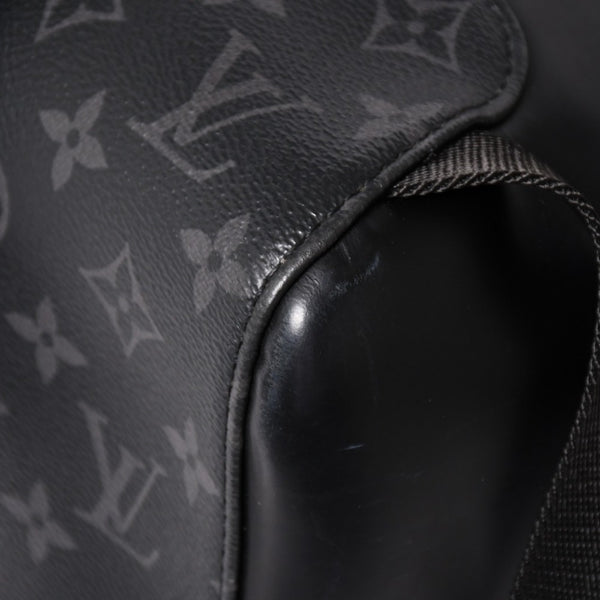 極美品 LOUIS VUITTON ルイヴィトン モノグラムエクリプス バックパック リュック エクスプローラー M40527 シルバー金具 中古 4a003209