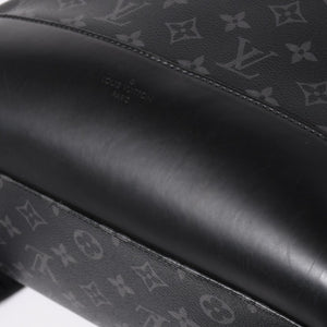 極美品 LOUIS VUITTON ルイヴィトン モノグラムエクリプス バックパック リュック エクスプローラー M40527 シルバー金具 中古 4a003209