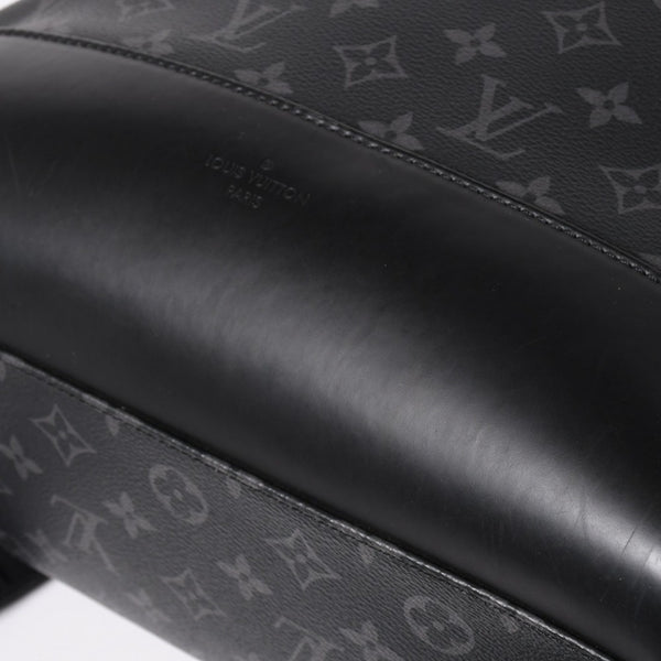 極美品 LOUIS VUITTON ルイヴィトン モノグラムエクリプス バックパック リュック エクスプローラー M40527 シルバー金具 中古 4a003209