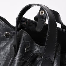 Load image into Gallery viewer, 極美品 LOUIS VUITTON ルイヴィトン モノグラムエクリプス バックパック リュック エクスプローラー M40527 シルバー金具 中古 4a003209