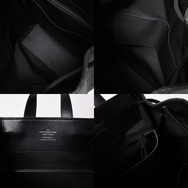 極美品 LOUIS VUITTON ルイヴィトン モノグラムエクリプス バックパック リュック エクスプローラー M40527 シルバー金具 中古 4a003209