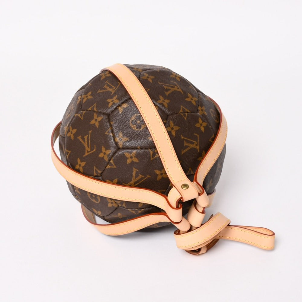 Like new LOUIS VUITTON Soccer ball 1998 France World Cup commemorative M99054 Used 4a002573