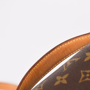 極美品 LOUIS VUITTON ルイ ヴィトン モノグラム ベルエア ハンドバッグ ショルダーバッグ M51122 モノグラムキャンバス ブラウン ゴールド金具 廃盤 中古 4a002908