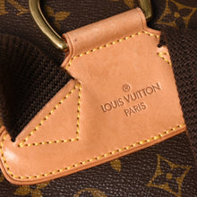 画像をギャラリービューアに読み込む, 極美品 LOUIS VUITTON ルイヴィトン Monogram モノグラム モンスリ GM M51135 PVC ヌメ革 ゴールド金具 中古 4a003184