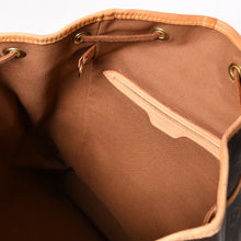 画像をギャラリービューアに読み込む, 極美品 LOUIS VUITTON ルイヴィトン Monogram モノグラム モンスリ GM M51135 PVC ヌメ革 ゴールド金具 中古 4a003184