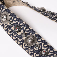 Load image into Gallery viewer, 極美品 Christian Dior クリスチャンディオール サドルミニバッグ ハンドバッグ M0456CTZQ オブリーク ネイビー 中古 4a003093