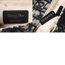Load image into Gallery viewer, 極美品 Christian Dior クリスチャンディオール サドルミニバッグ ハンドバッグ M0456CTZQ オブリーク ネイビー 中古 4a003093
