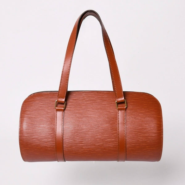 極美品 LOUIS VUITTON ルイヴィトン エピ スフロ ハンドバッグ ケニアブラウン エピレザー ブラウン ゴールド金具 M52223 廃盤 中古 4a002920