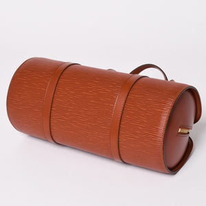 極美品 LOUIS VUITTON ルイヴィトン エピ スフロ ハンドバッグ ケニアブラウン エピレザー ブラウン ゴールド金具 M52223 廃盤 中古 4a002920