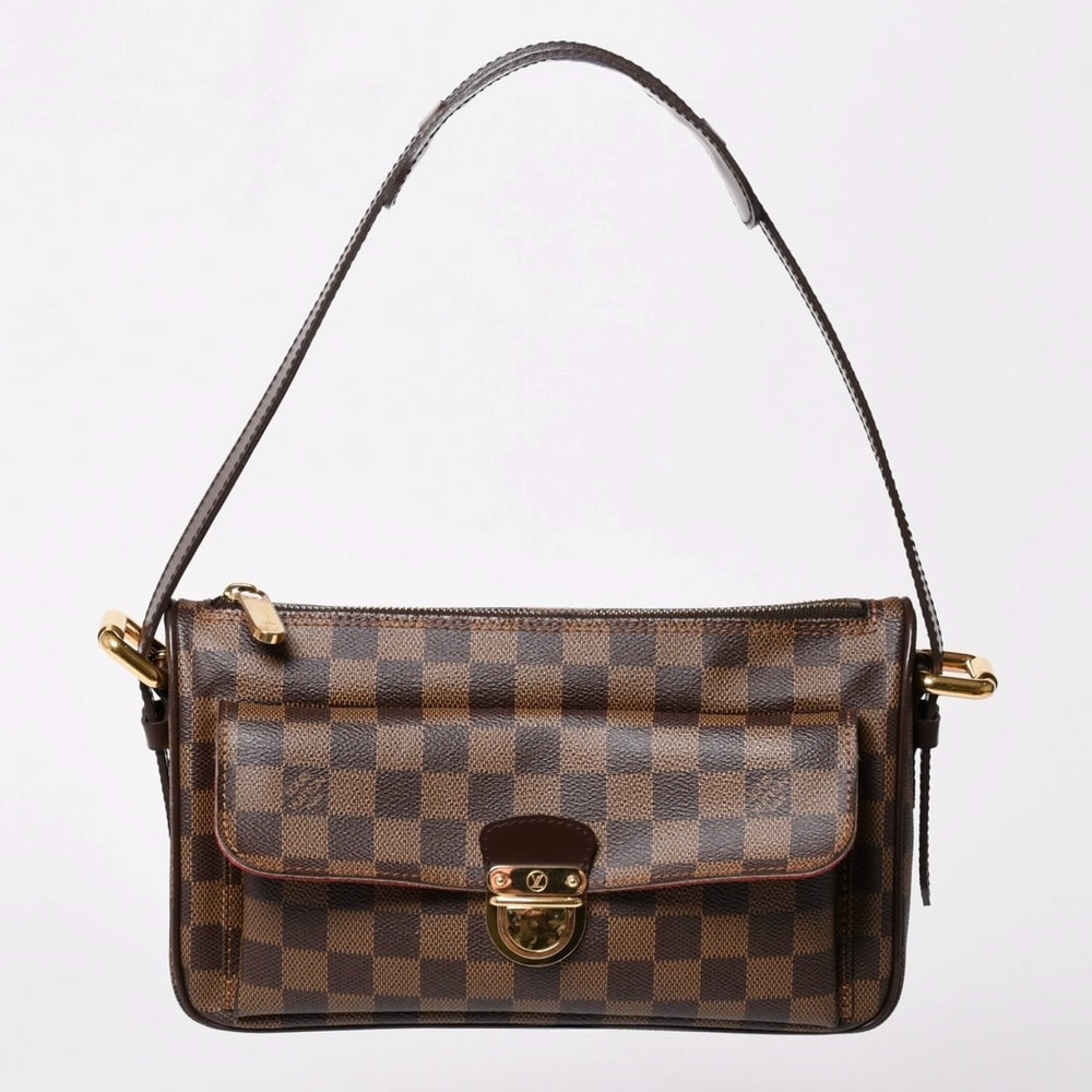 Very good condition LOUIS VUITTON Shoulder bag Ravello GM Damier N60006 Brown Gold hardware Used 4a002807