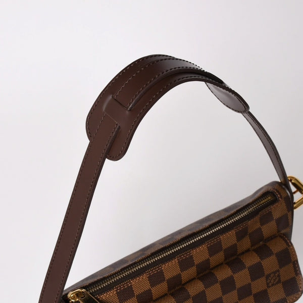 Very good condition LOUIS VUITTON Shoulder bag Ravello GM Damier N60006 Brown Gold hardware Used 4a002807