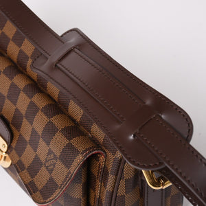 Very good condition LOUIS VUITTON Shoulder bag Ravello GM Damier N60006 Brown Gold hardware Used 4a002807