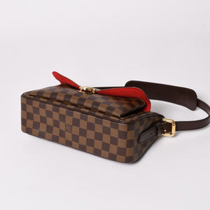 Very good condition LOUIS VUITTON Shoulder bag Ravello GM Damier N60006 Brown Gold hardware Used 4a002807