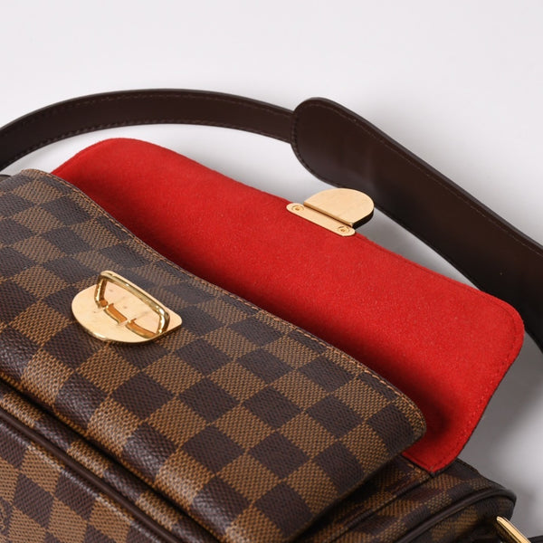 Very good condition LOUIS VUITTON Shoulder bag Ravello GM Damier N60006 Brown Gold hardware Used 4a002807