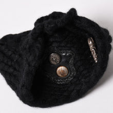 画像をギャラリービューアに読み込む, 極美品 CHROME HEARTS クロムハーツ BSフレア リストバンド ホースシュー SV925 ブラック 中古 4a003336