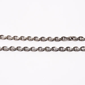 新品同様 CHROME HEARTS クロムハーツ タイニーE CHプラス ペーパーチェーン ベイビーファット付き ネックレス 重量約54.1g 中古 4a003337