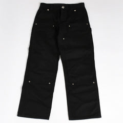Like new CHROME HEARTS Carpenter Canvas Double Knee Pants Cross Ball CH Cross Logo Duck Canvas Double Knee Bottoms 30 Size Used 4a003308