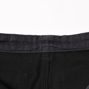 Like new CHROME HEARTS Carpenter Canvas Double Knee Pants Cross Ball CH Cross Logo Duck Canvas Double Knee Bottoms 30 Size Used 4a003308