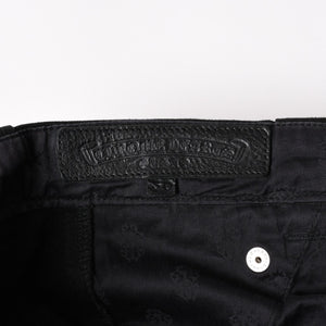 Like new CHROME HEARTS Carpenter Canvas Double Knee Pants Cross Ball CH Cross Logo Duck Canvas Double Knee Bottoms 30 Size Used 4a003308
