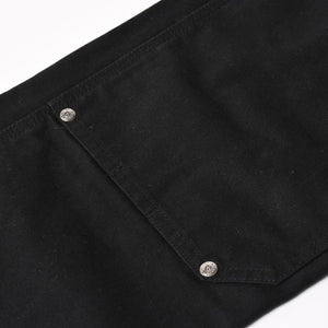 Like new CHROME HEARTS Carpenter Canvas Double Knee Pants Cross Ball CH Cross Logo Duck Canvas Double Knee Bottoms 30 Size Used 4a003308