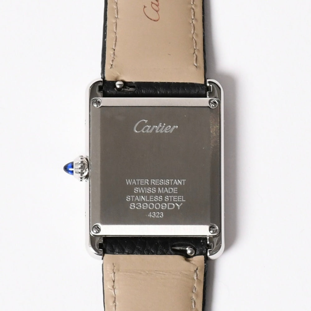 極美品 CARTIER カルティエ TANK MUST LM タンク マストLM 腕時計 重量約32.94g WSTA0041 ステンレススチール クォーツ 中古 4a003100